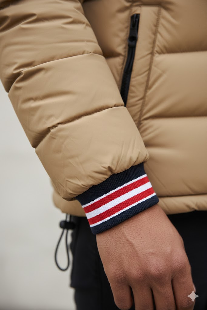 EXCLUSIVE BEIGE PUFFER JACKET