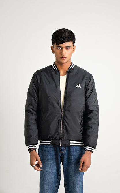 Black Bomber Jacket