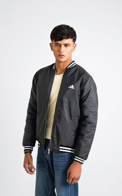 Black Bomber Jacket