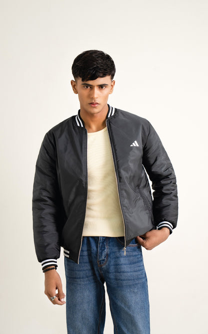 Black Bomber Jacket
