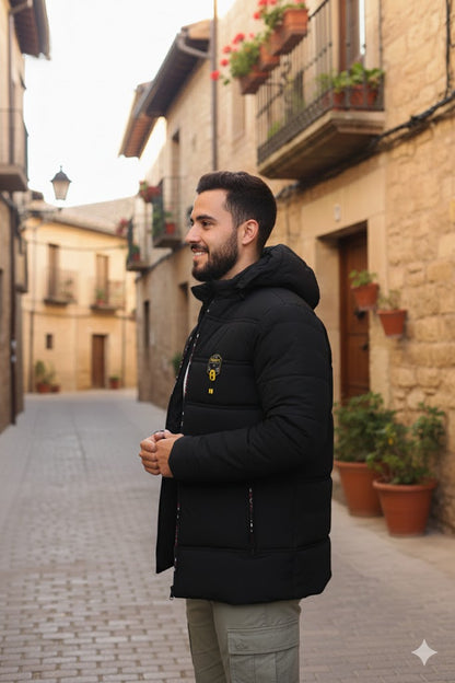 EXCLUSIVE BLACK PUFFER JACKET