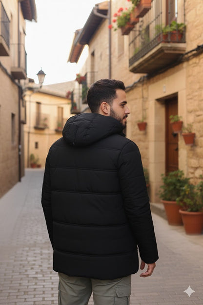 EXCLUSIVE BLACK PUFFER JACKET